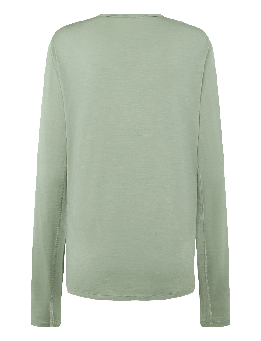 Icebreaker - Men Merino 200 Oasis LS Crewe - funktionsunterwäsche - oberteile - lichen - 1
