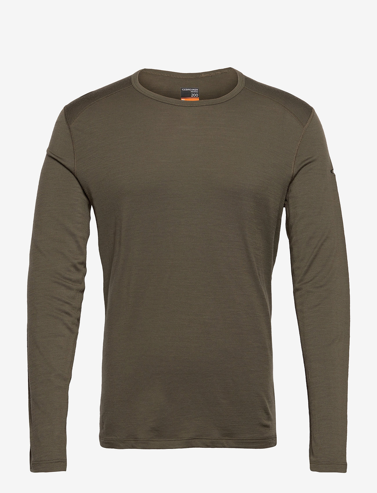 Icebreaker - M 200 Oasis LS Crewe - termoundertrøjer - loden - 1