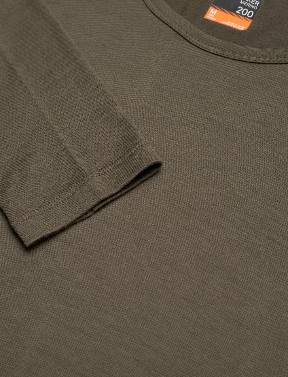 Icebreaker - Men Merino 200 Oasis LS Crewe - funktionsunterwäsche - oberteile - loden - 4