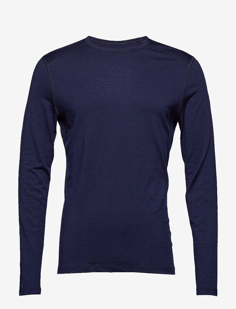 Icebreaker - M 200 Oasis LS Crewe - underställströjor - midnight navy - 1