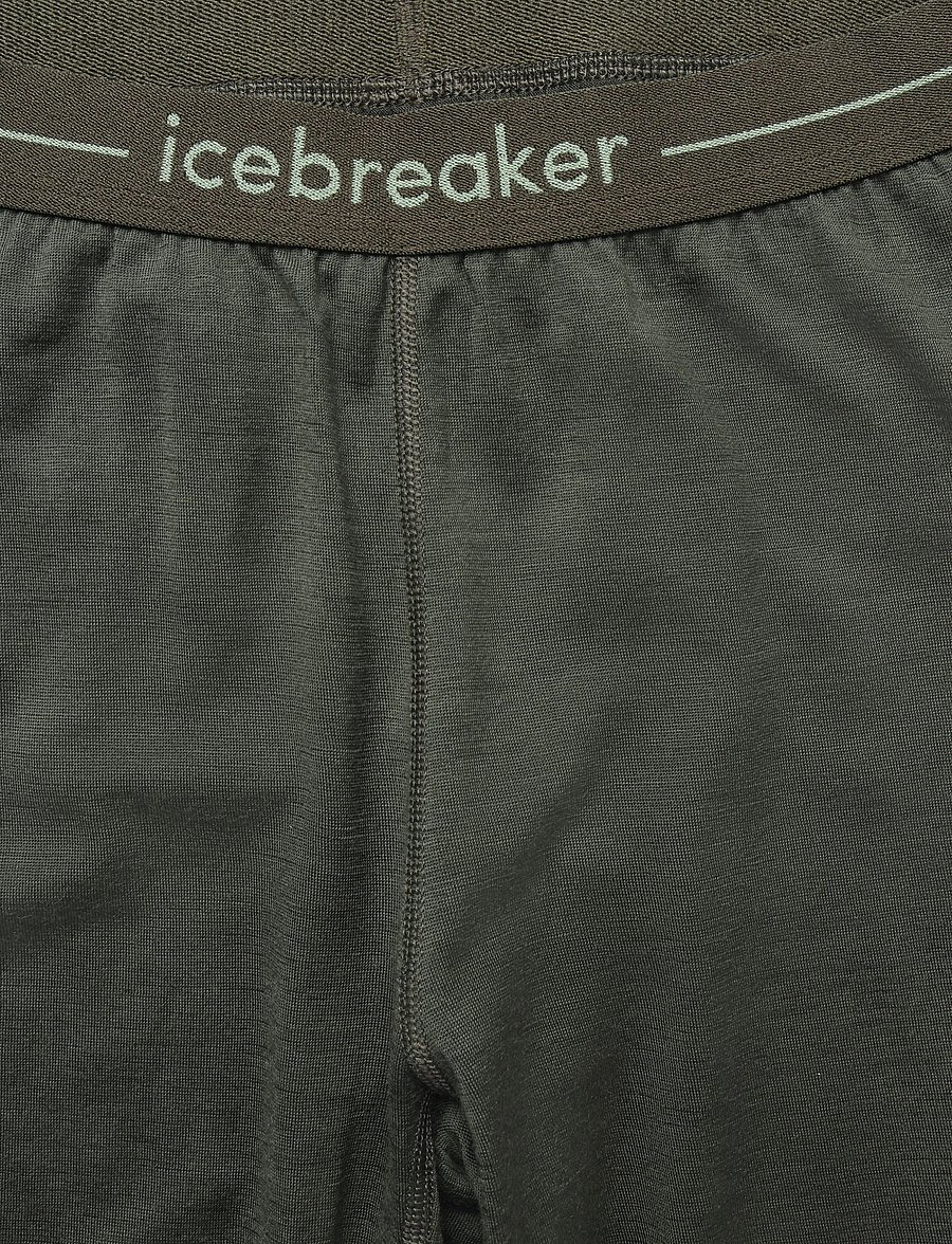 Icebreaker - M 200 Oasis Leggings - funkionsunterwäsche - hosen - dk loden - 2
