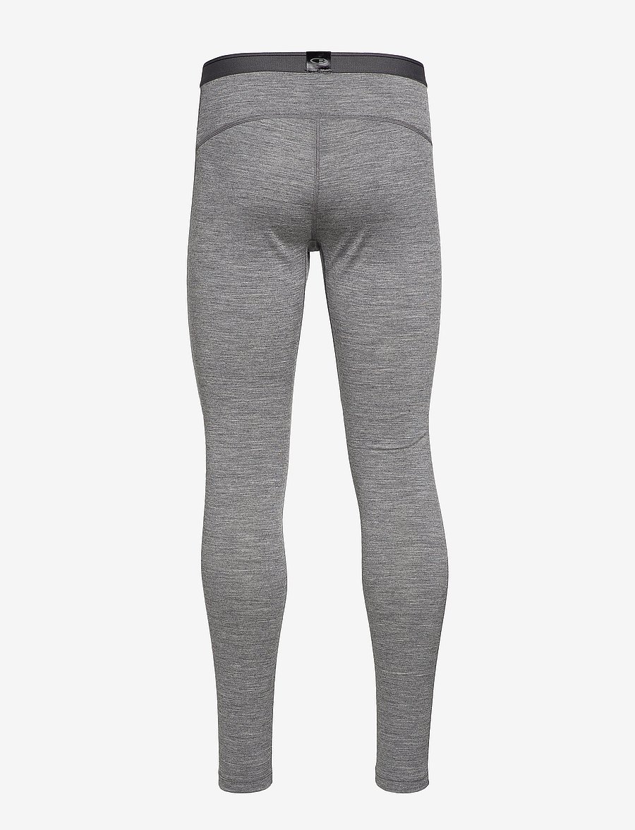 Icebreaker - M 200 Oasis Leggings - funkionsunterwäsche - hosen - gritstone hthr-013 - 2