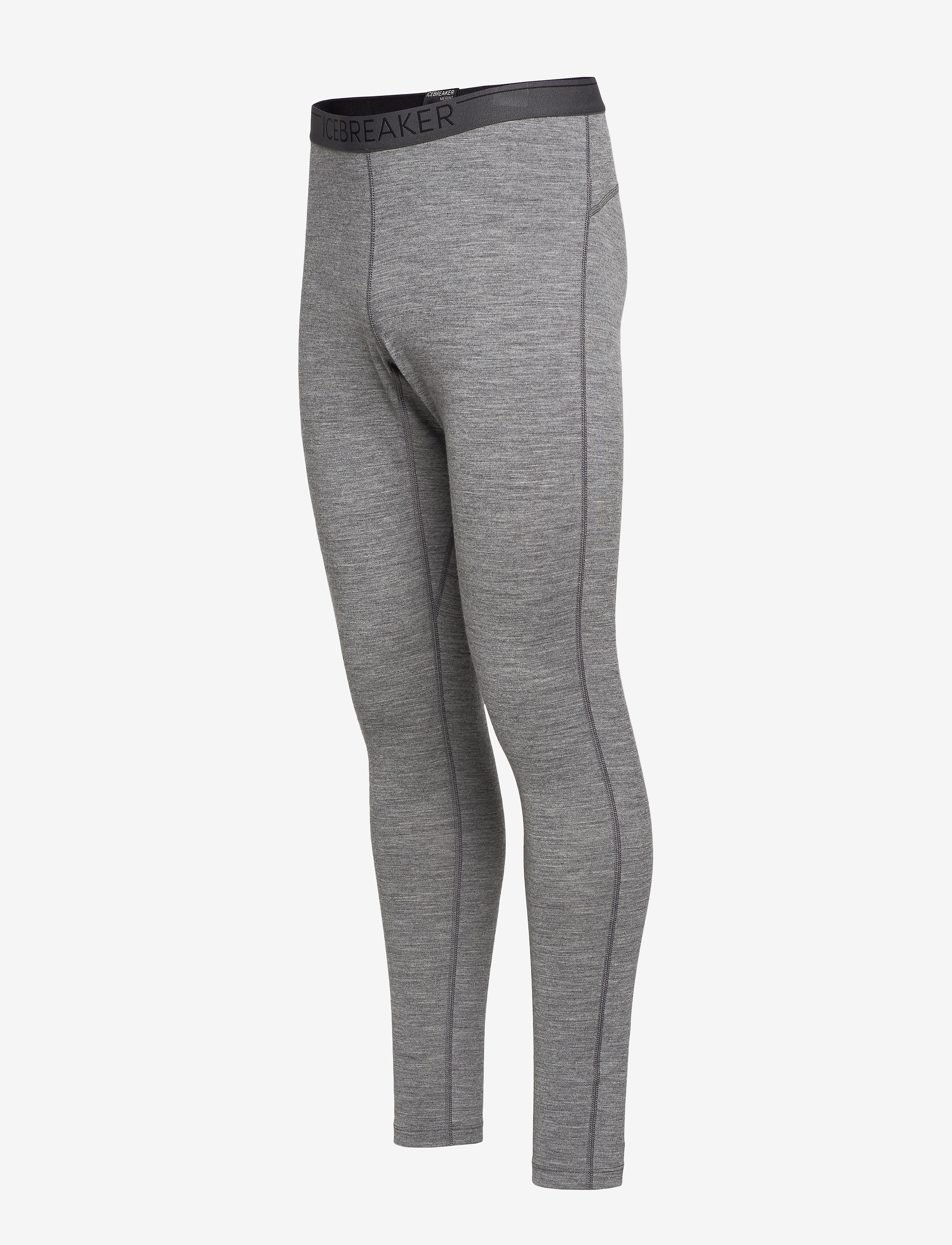 Icebreaker - M 200 Oasis Leggings - funkionsunterwäsche - hosen - gritstone hthr-013 - 3