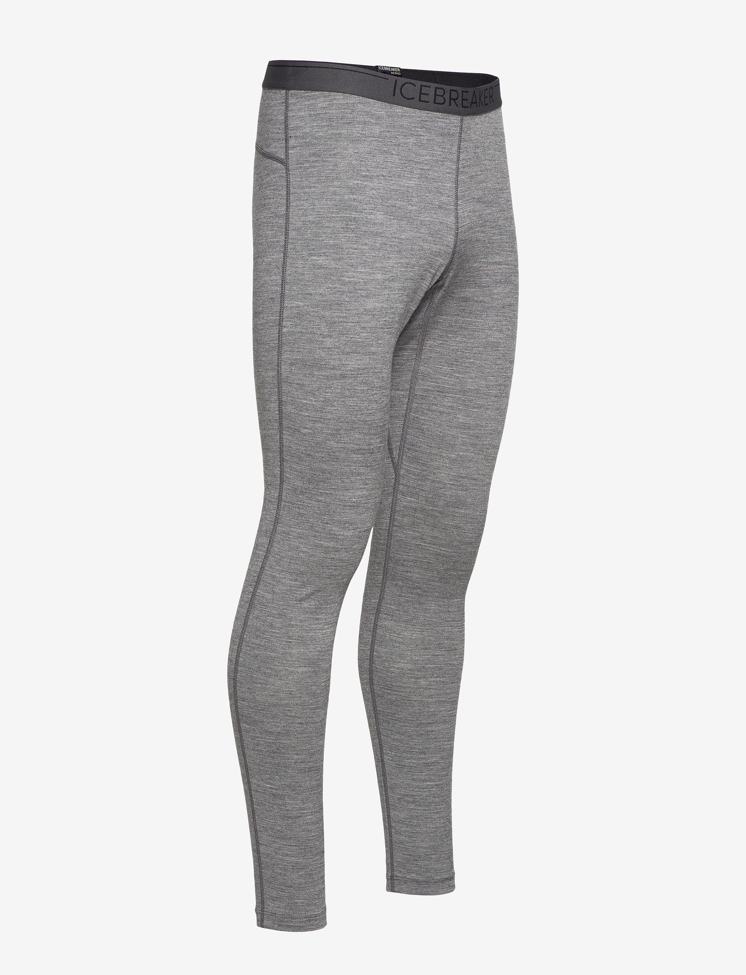 Icebreaker - M 200 Oasis Leggings - funkionsunterwäsche - hosen - gritstone hthr-013 - 4