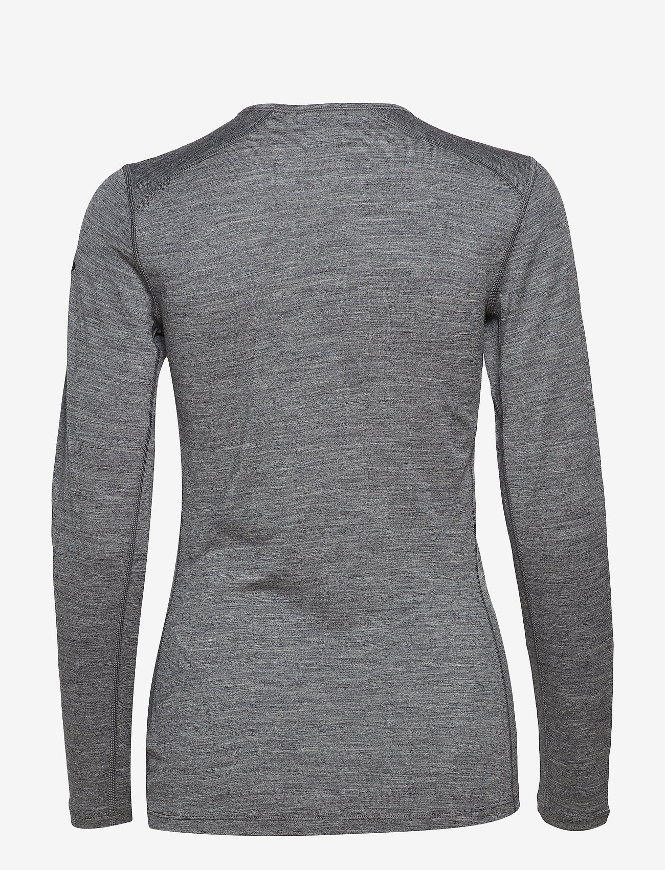Icebreaker - W 200 Oasis LS Crewe - funktionsunterwäsche - oberteile - gritstone hthr-013 - 2