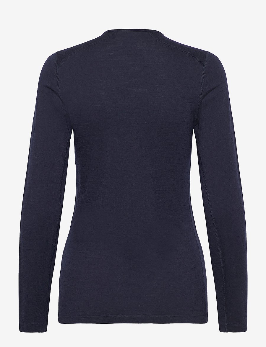 Icebreaker - W 200 Oasis LS Crewe - aluskihina kantavad rõivad - midnight navy - 1