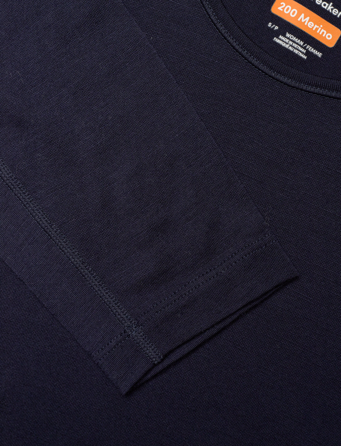 Icebreaker - W 200 Oasis LS Crewe - underställströjor - midnight navy - 2