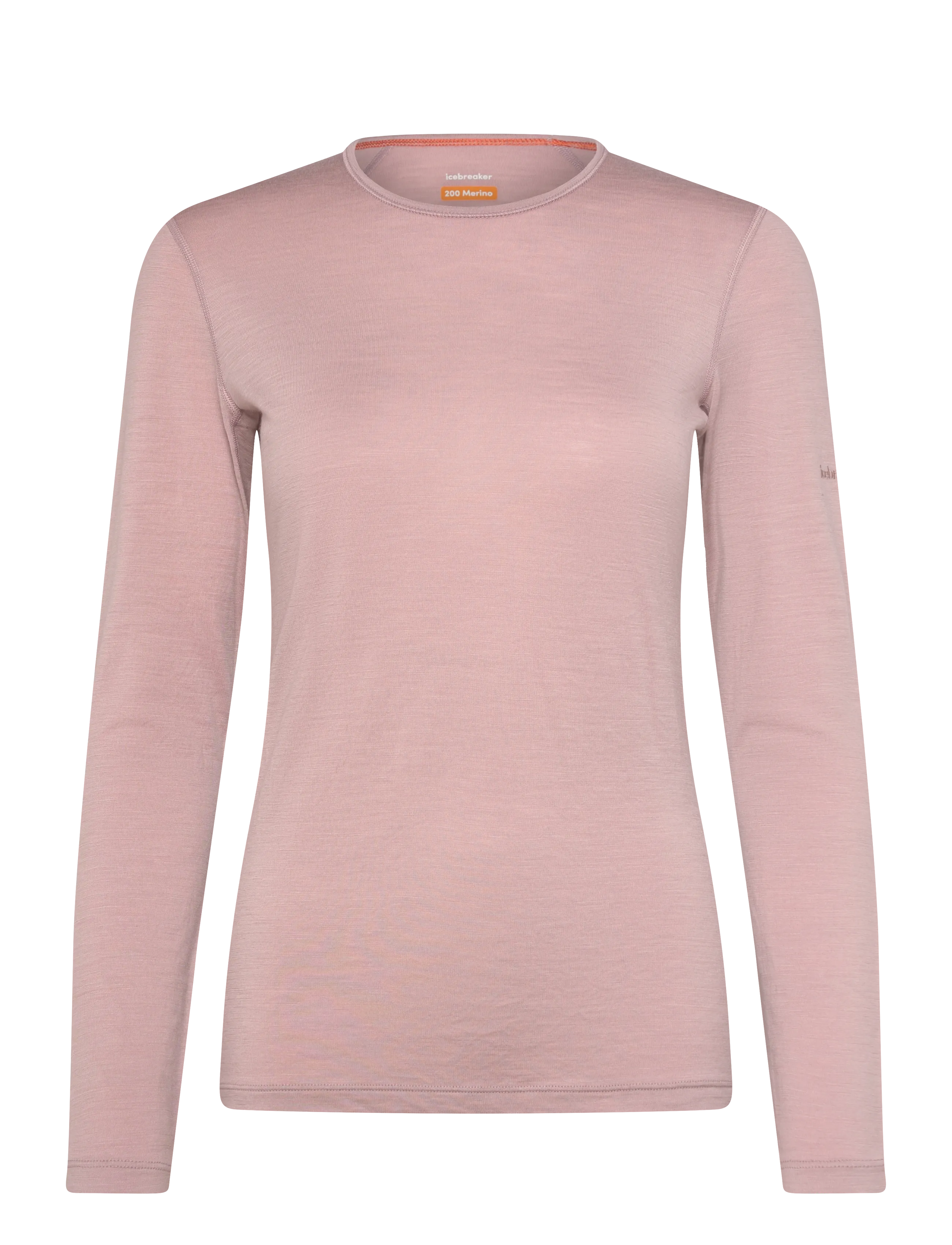 ICEBREAKER W 200 Oasis Ls Crewe Pink - XS - Damen