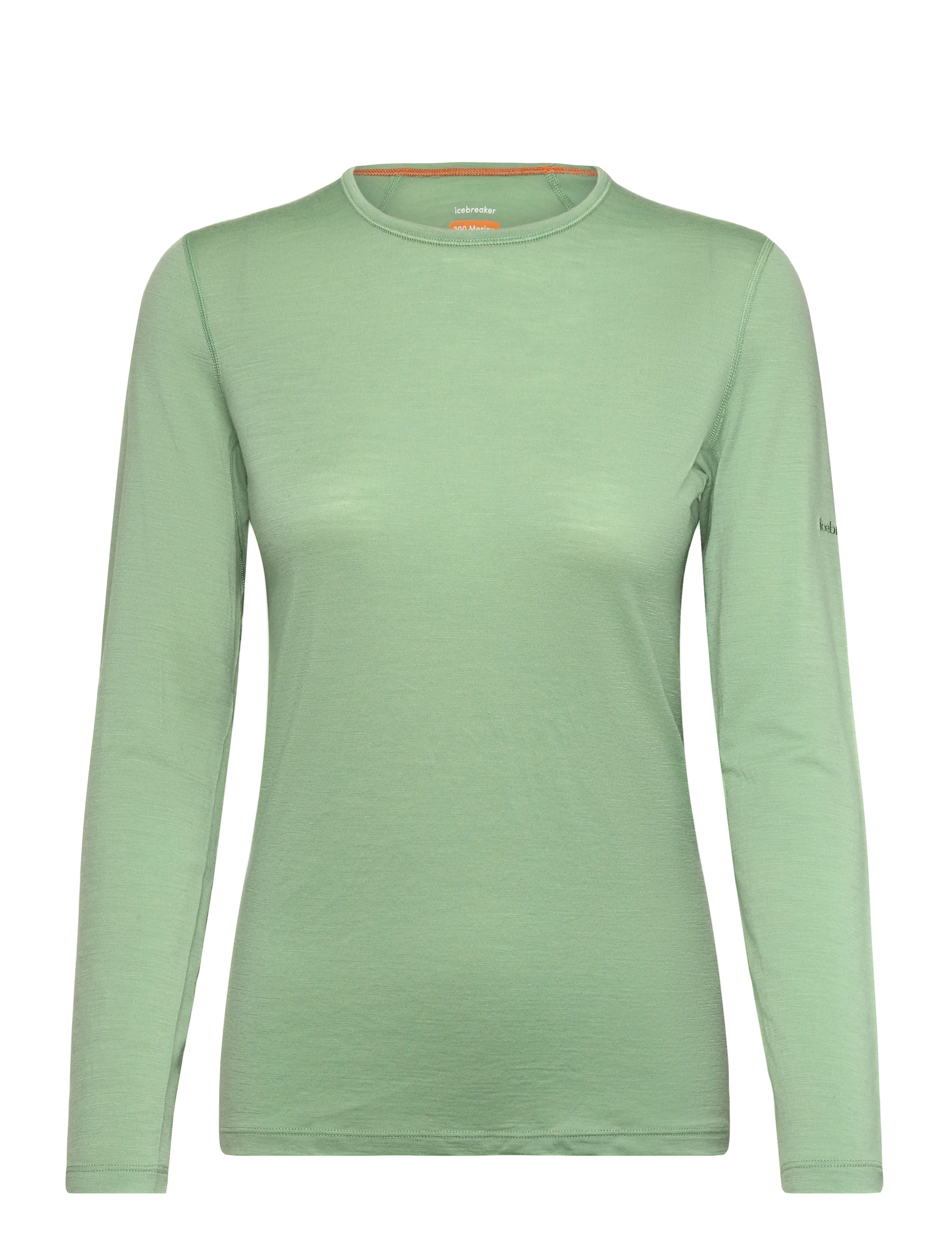 Icebreaker W 200 Oasis LS Crewe - Base layer tops - SEAGLASS / green