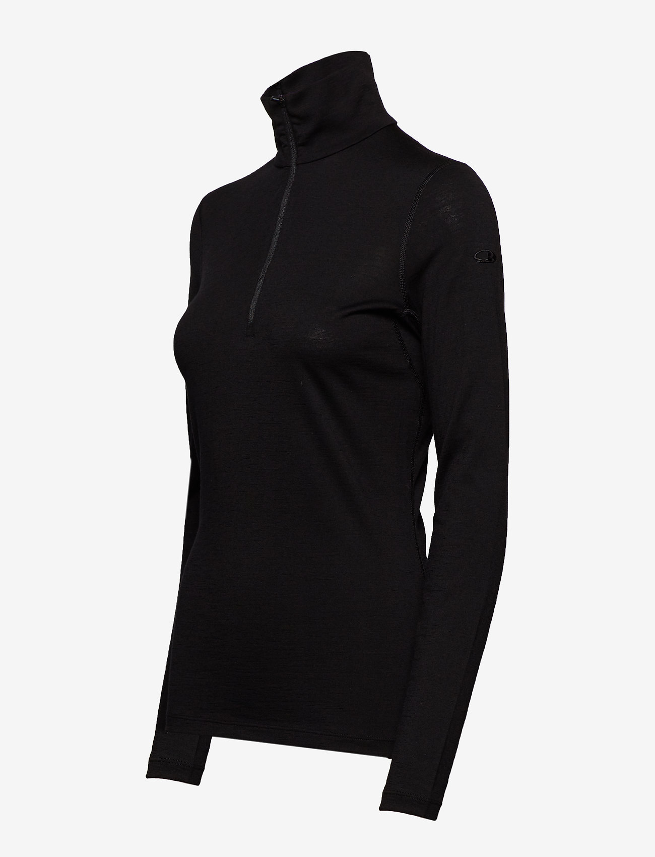 Icebreaker - Women 200 Oasis LS Half Zip - black - 2
