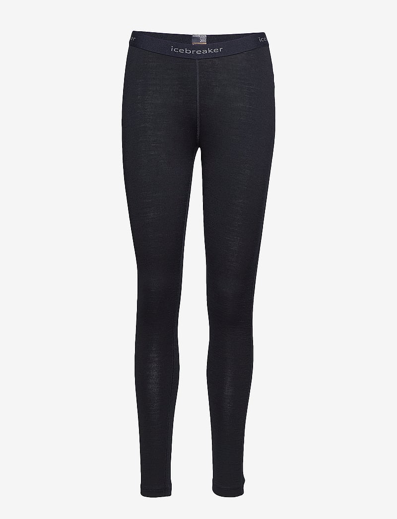 Icebreaker - W 200 Oasis Leggings - underställsbyxor - black - 1