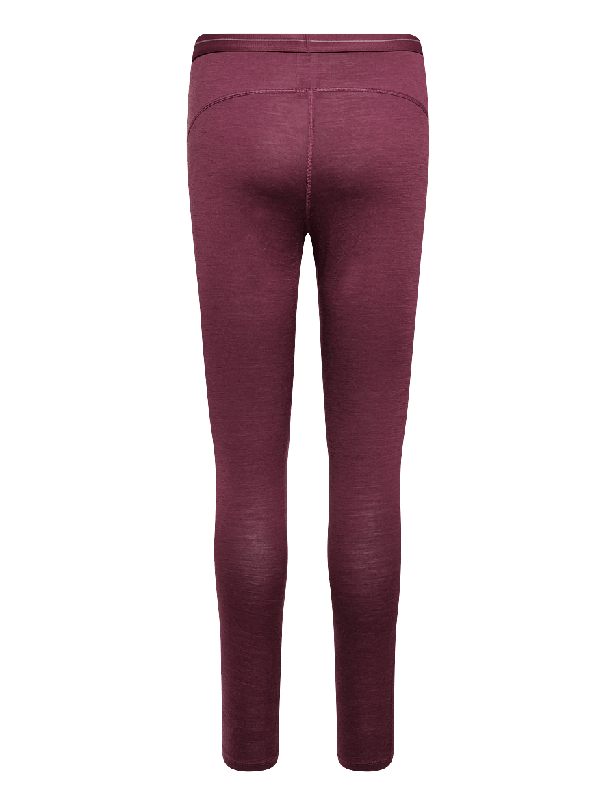 Icebreaker - W 200 Oasis Leggings - funkionsunterwäsche - hosen - dk berry - 1