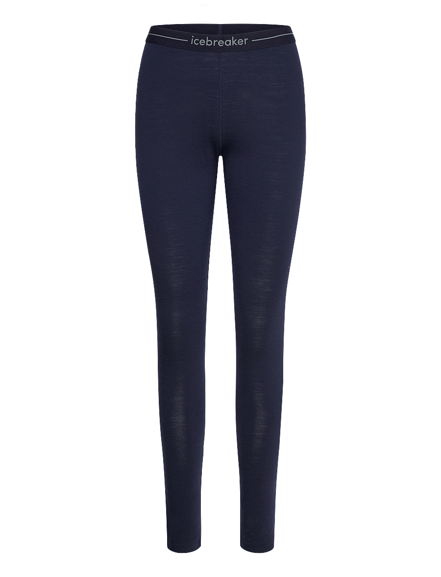 Icebreaker - W 200 Oasis Leggings - underställsbyxor - midnight navy - 0