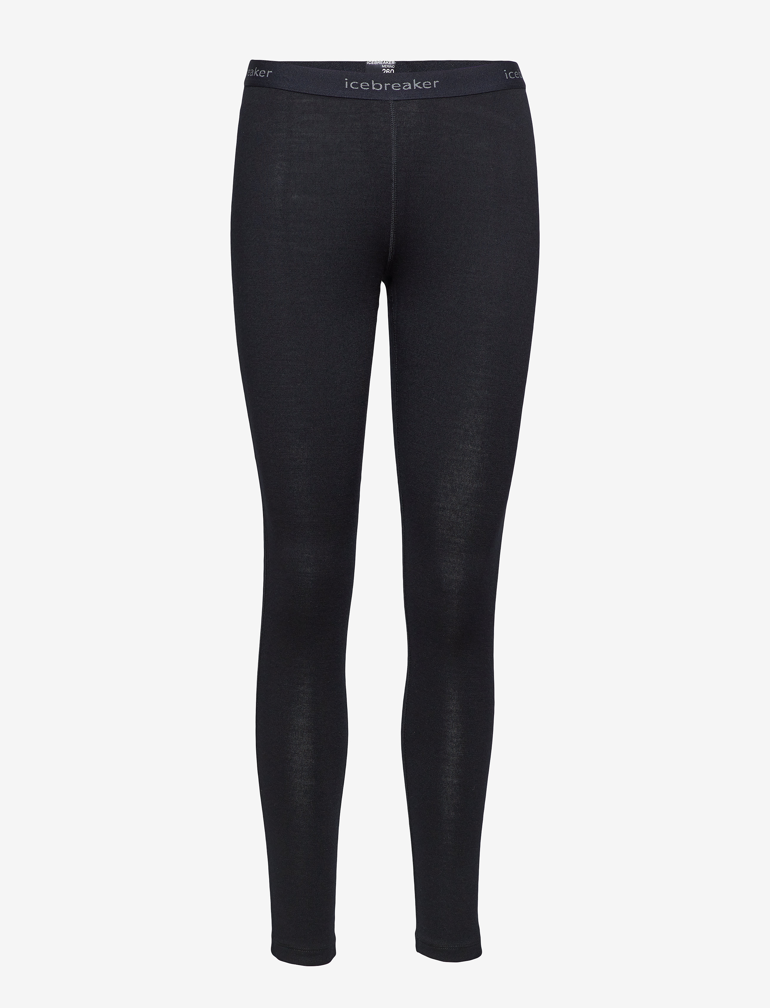 Icebreaker W 260 Tech Leggings - Kläder - BLACK / black