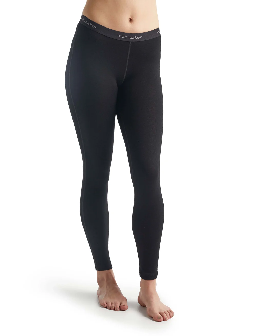 Icebreaker - W 260 Tech Leggings - aluskihina kantavad püksid - black - 0