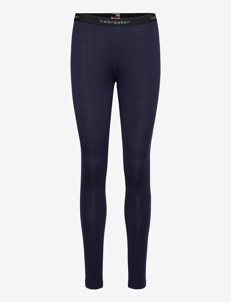Icebreaker - W 260 Tech Leggings - funkionsunterwäsche - hosen - midnight navy - 1