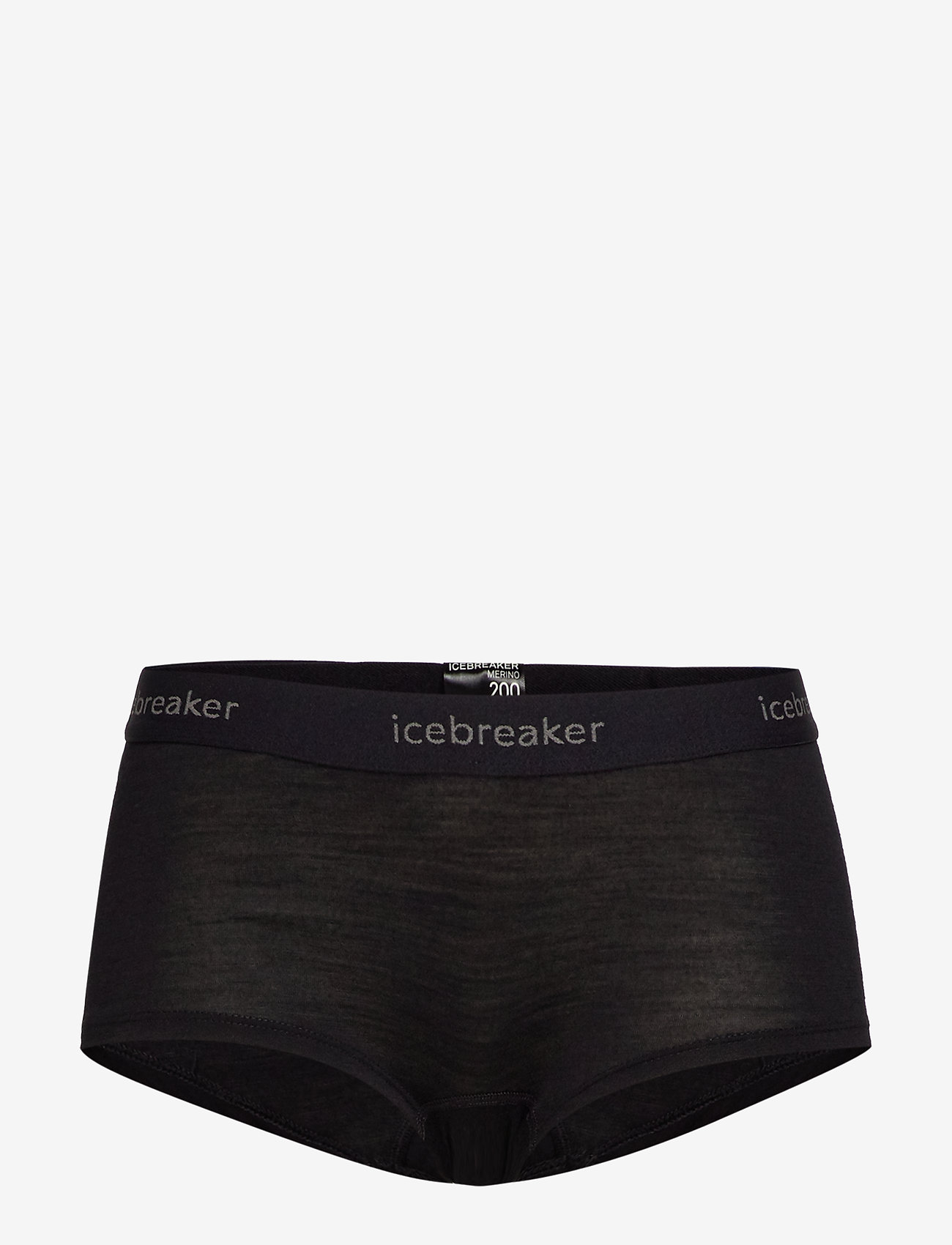 Icebreaker - W 200 Oasis Boy Shorts - underkläder - black - 0