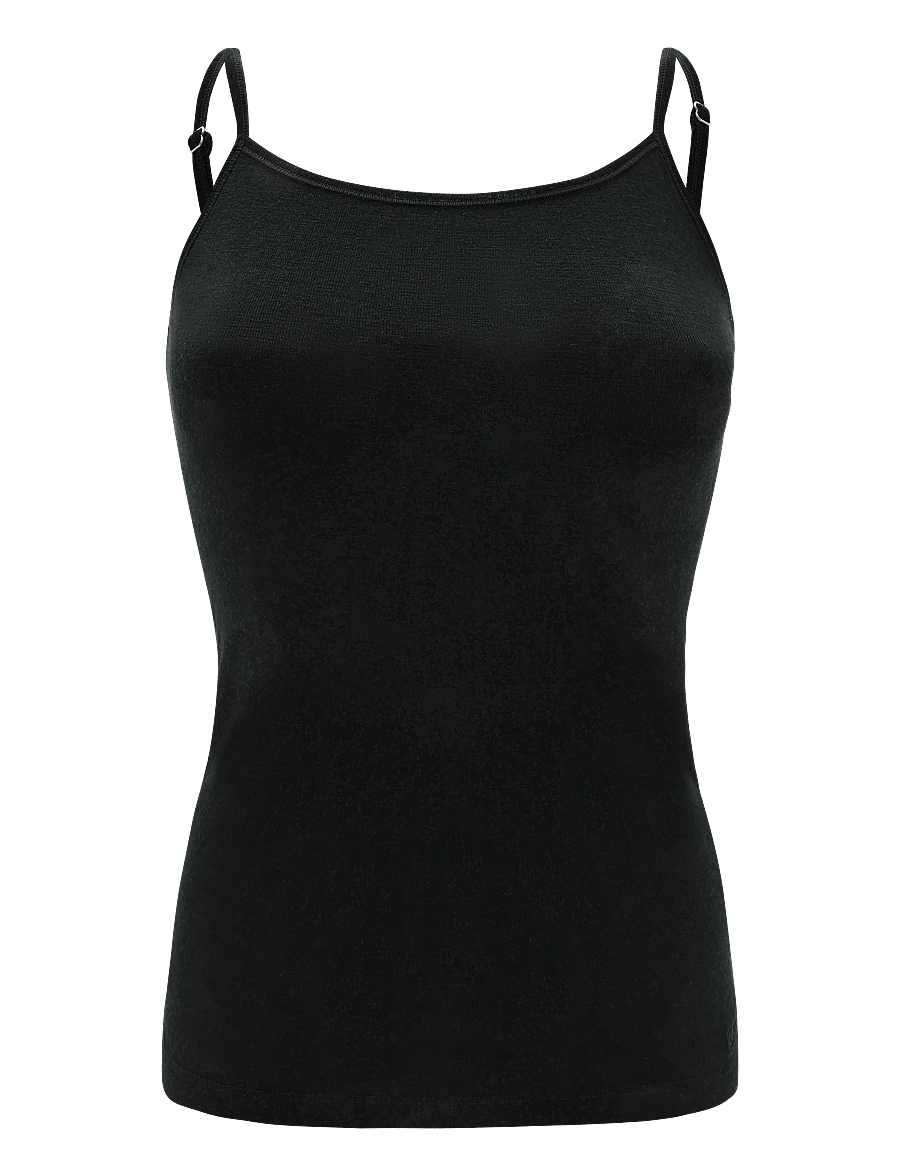 Icebreaker - Women Merino 175 Everyday Cami - funktionsunterwäsche - oberteile - black - 0