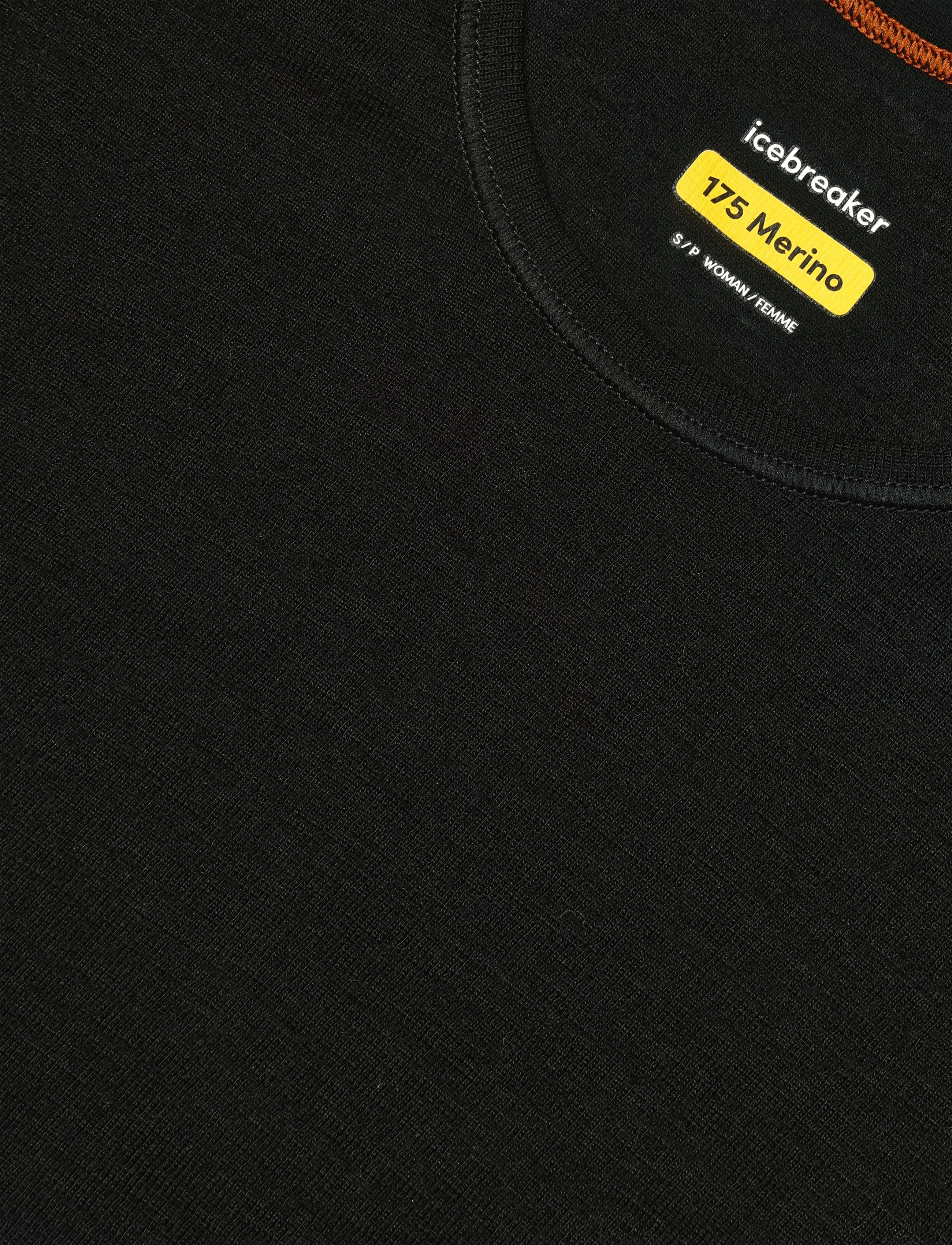 Icebreaker - Women Merino 175 Everyday SS Crewe - funktionsunterwäsche - oberteile - black - 2