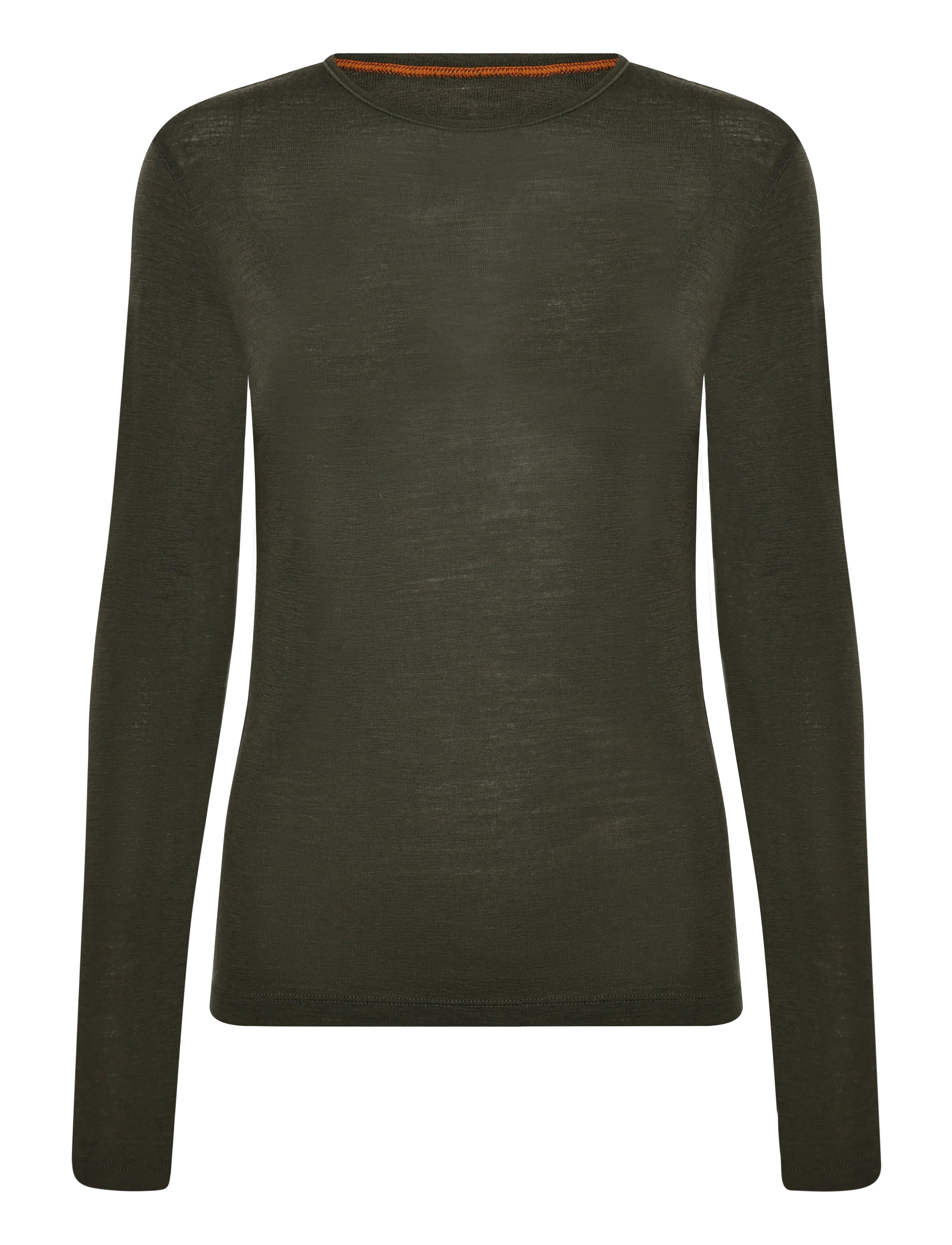 Icebreaker W 175 Everyday LS Crewe - Underställ - DK LODEN / khaki/green