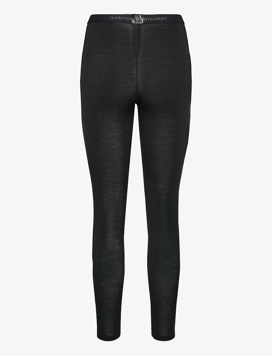 Icebreaker - W 175 Everyday Leggings - superundertøy & ullundertøy underdeler - black - 2