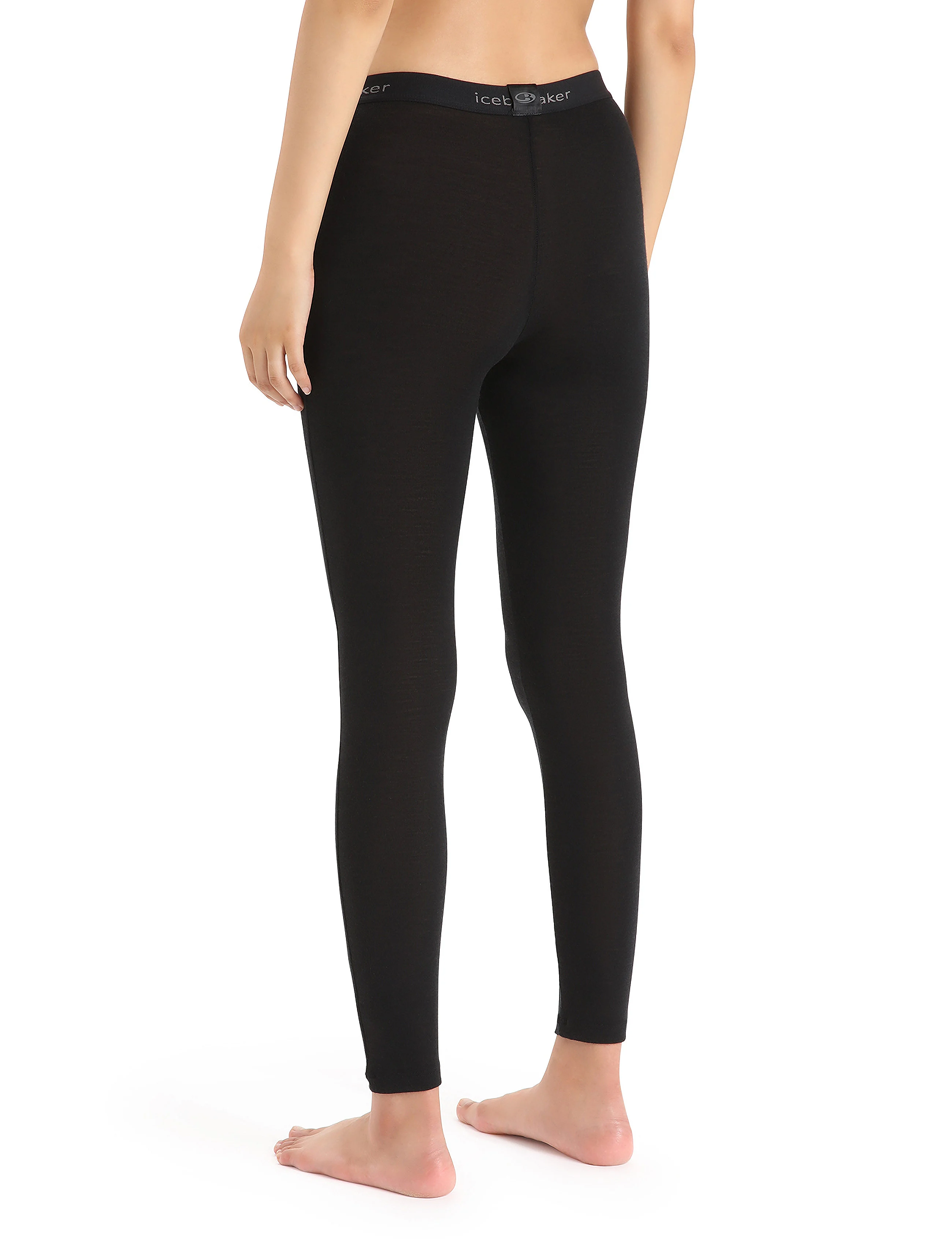 Icebreaker - W 175 Everyday Leggings - superundertøy & ullundertøy underdeler - black - 3