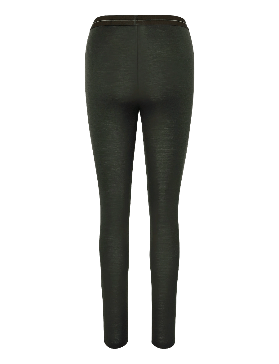 Icebreaker - W 175 Everyday Leggings - superundertøy & ullundertøy underdeler - dk loden - 1