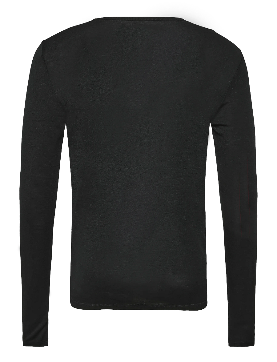Icebreaker - Men Merino 175 Everyday LS Crewe - funktionsunterwäsche - oberteile - black - 1