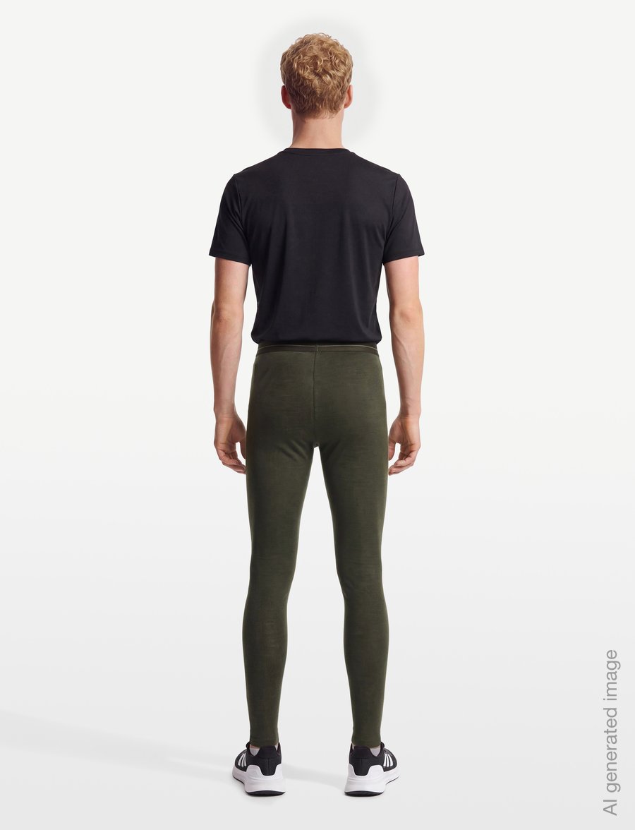 Icebreaker - M 175 Everyday Leggings - base layer bottoms - dk loden - 4