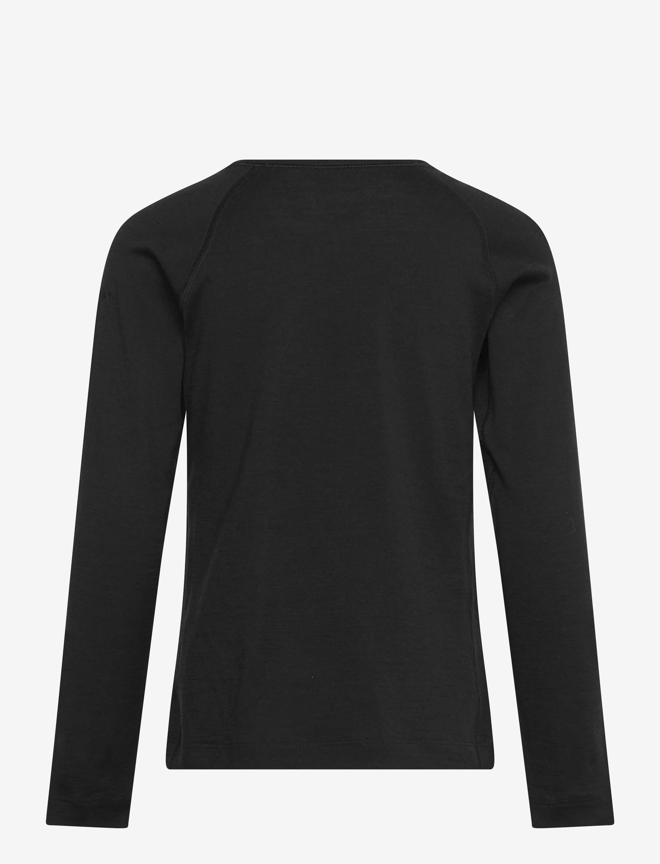 Icebreaker - Kids Merino 200 Oasis LS Crewe - underställströjor - black - 1