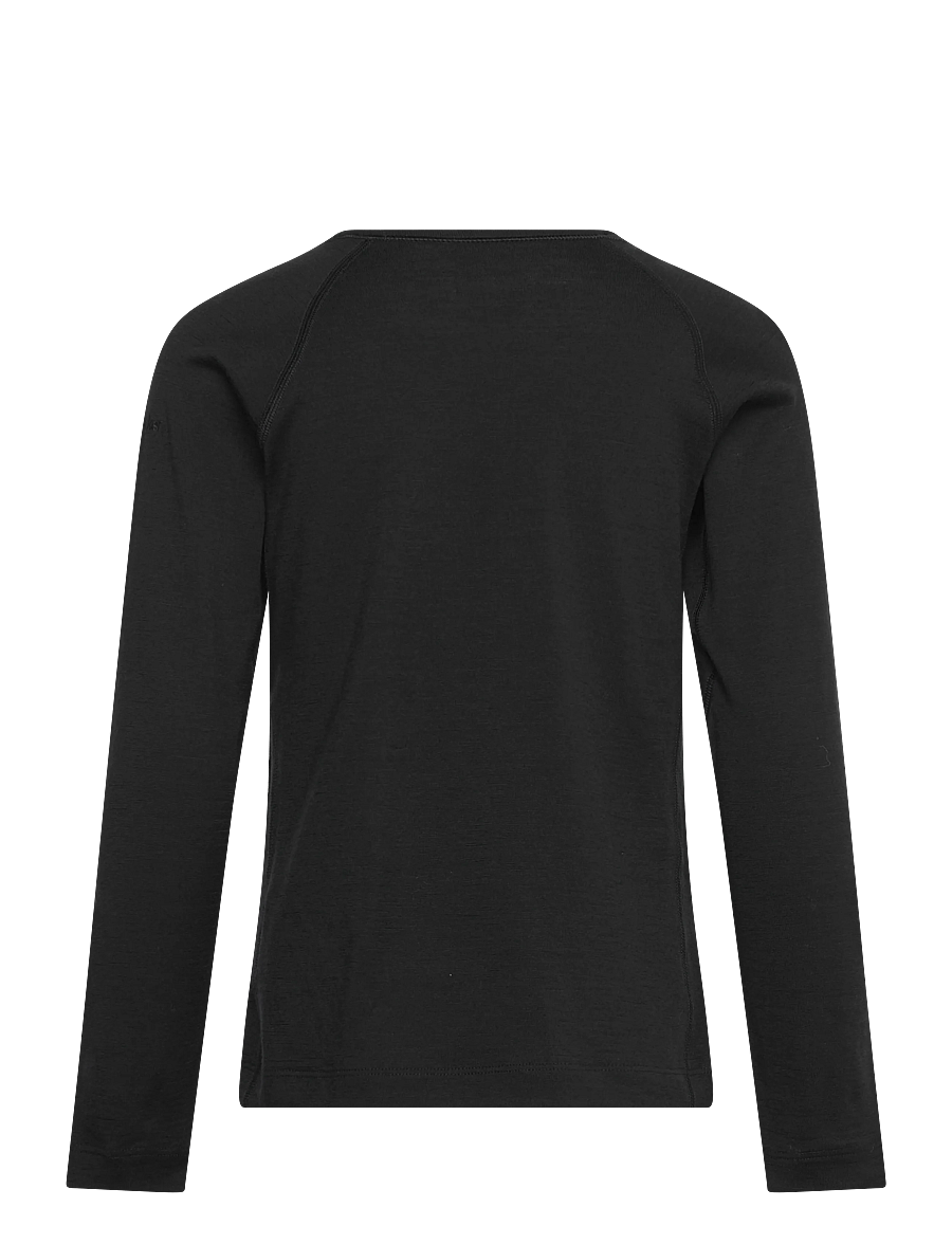 Icebreaker - Kids Merino 200 Oasis LS Crewe - termokrekli - black - 1