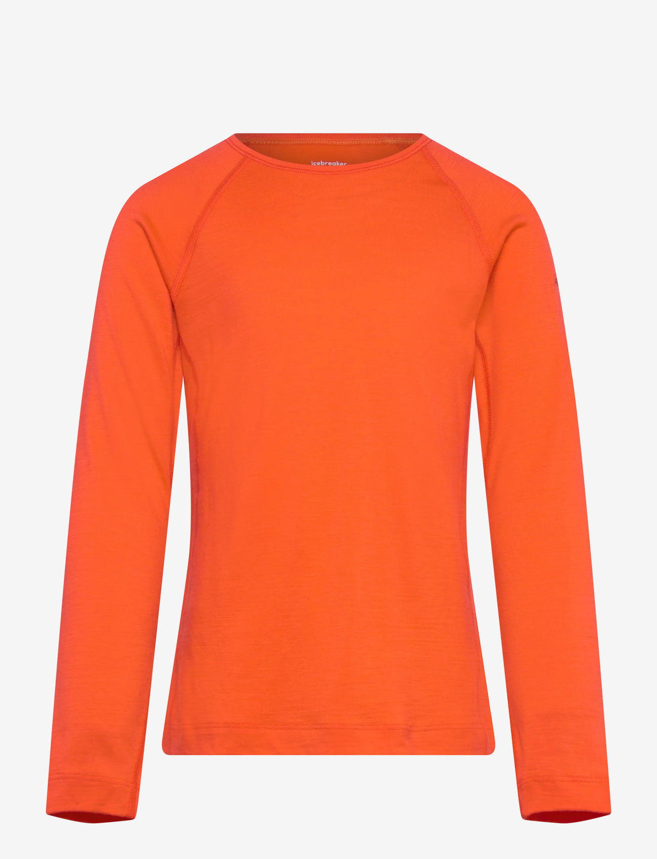 Icebreaker - Kids Merino 200 Oasis LS Crewe - funktionsunterwäsche - oberteile - fervid - 0