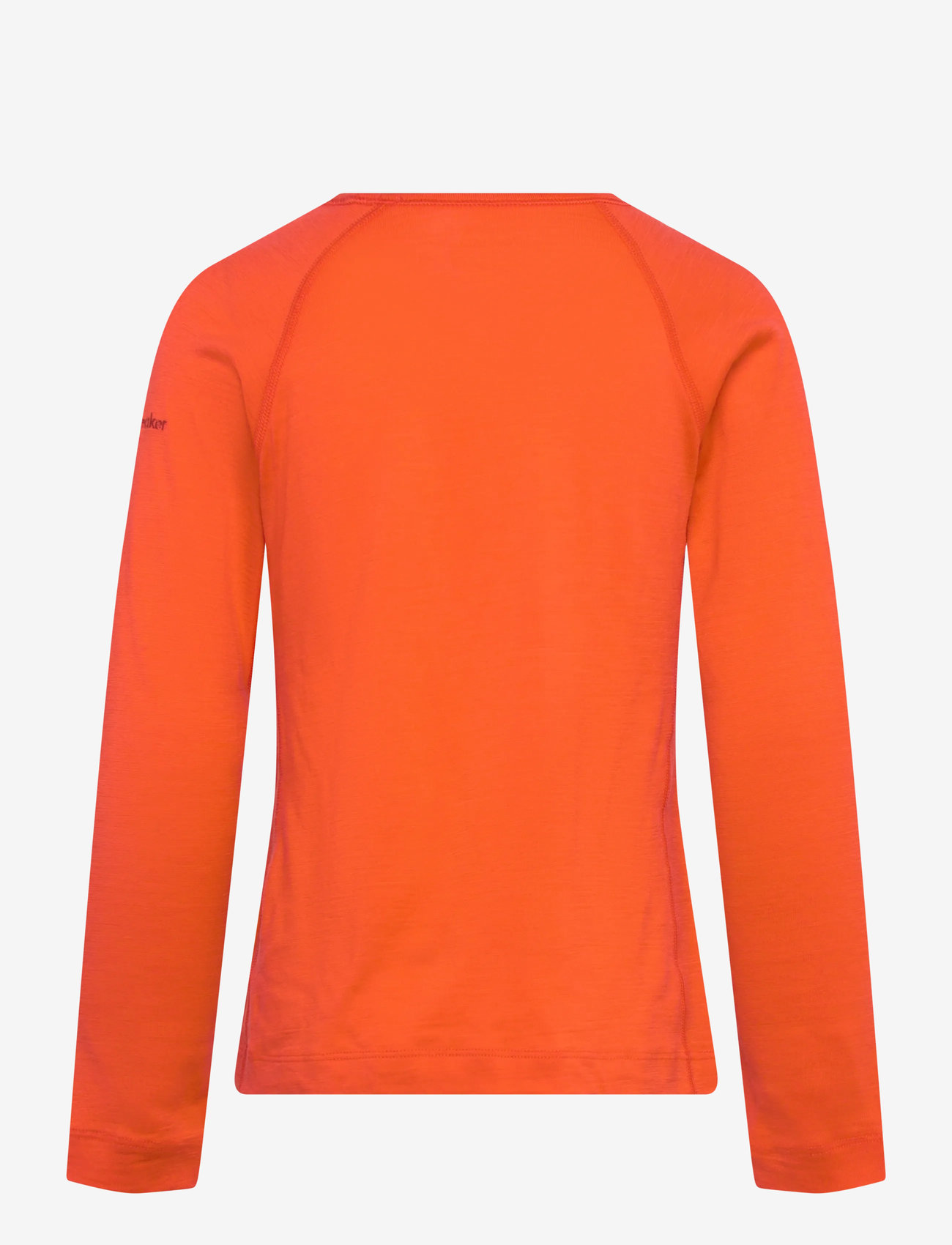 Icebreaker - Kids Merino 200 Oasis LS Crewe - funktionsunterwäsche - oberteile - fervid - 1