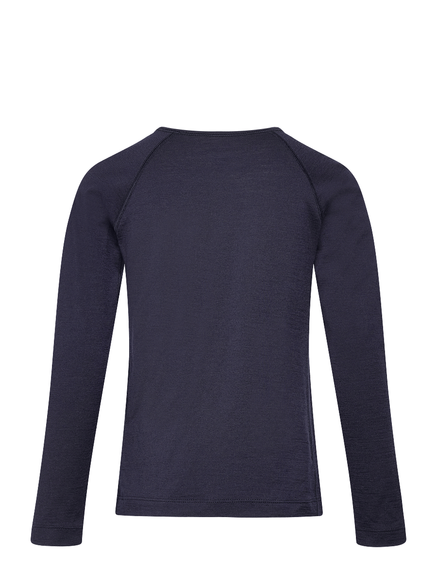 Icebreaker - Kids Merino 200 Oasis LS Crewe - aluskihina kantavad alussärgid - midnight navy - 1