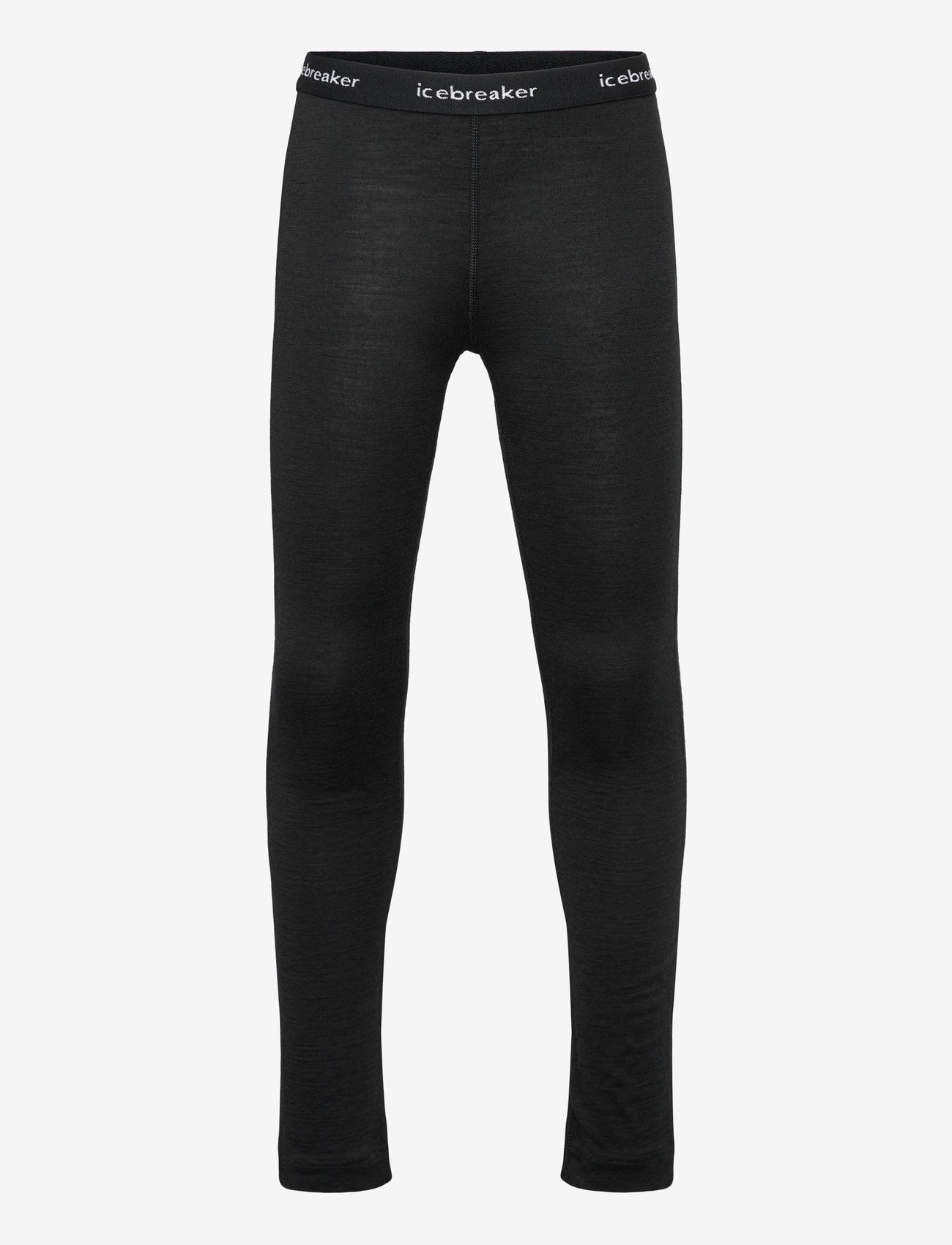 Icebreaker - Kids Merino 200 Oasis Leggings - síðar nærbuxur - black - 0