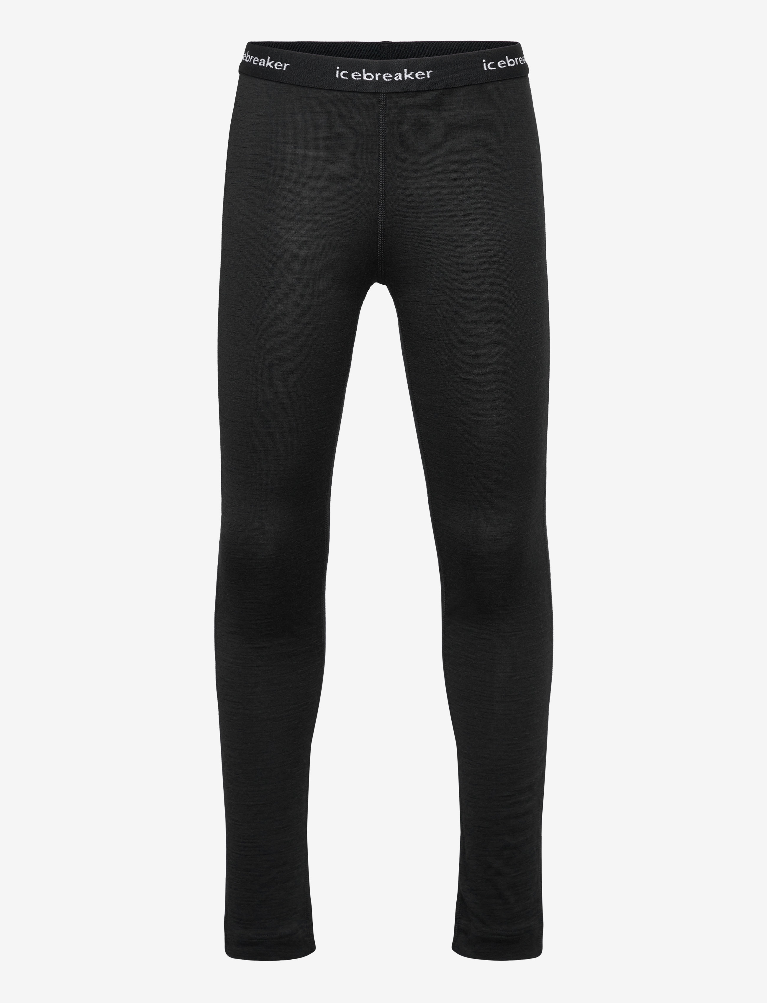 Icebreaker Kids Merino 200 Oasis Leggings - Wollkleidung - BLACK / black