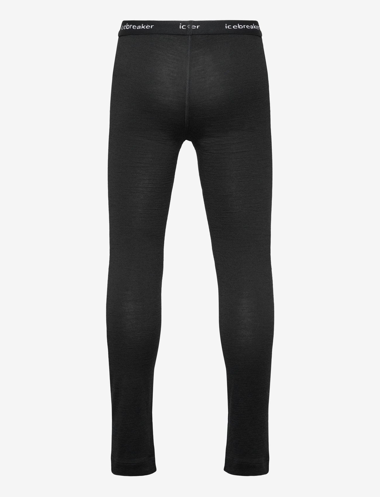Icebreaker - Kids Merino 200 Oasis Leggings - síðar nærbuxur - black - 1