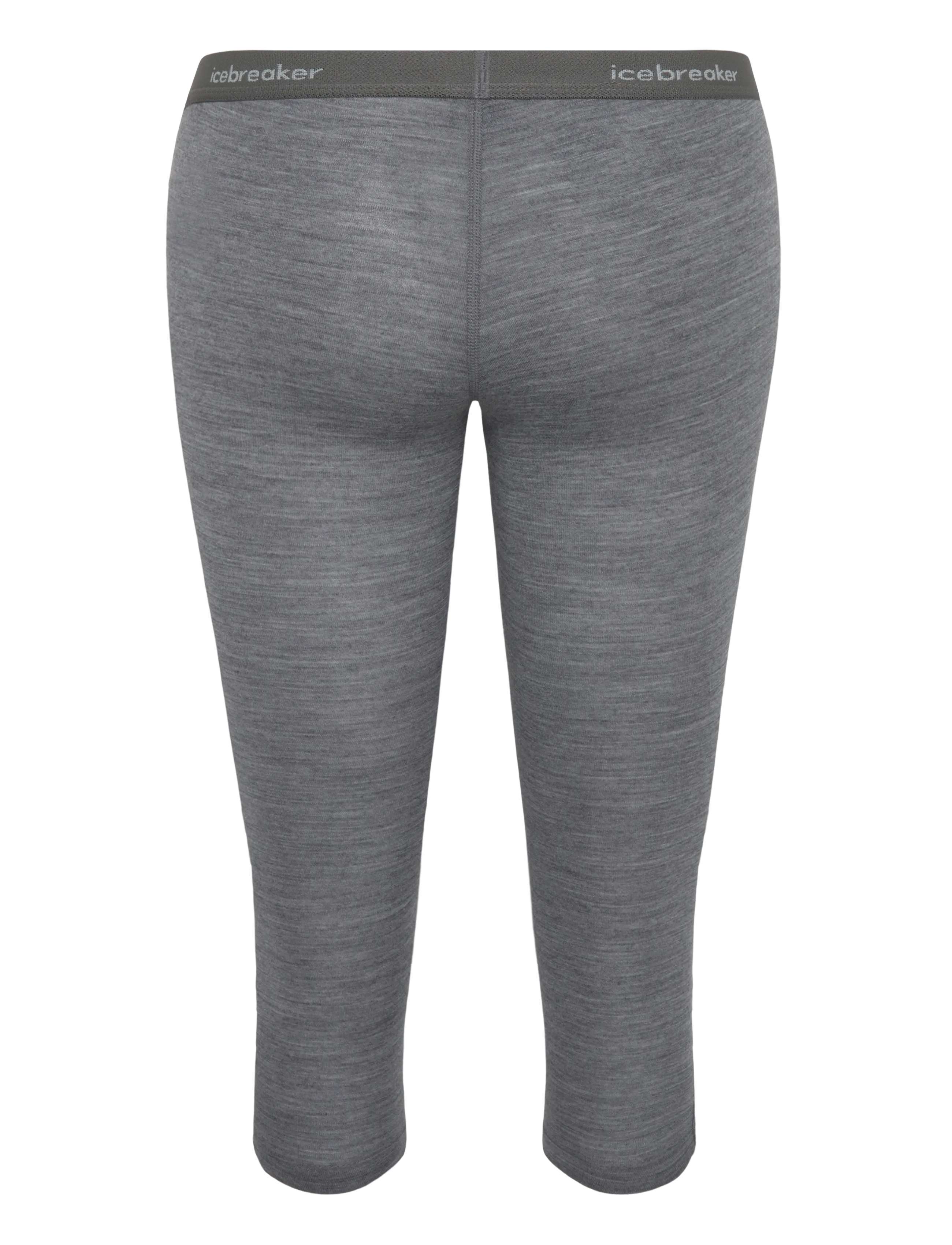 Icebreaker - Kids Merino 200 Oasis Leggings - overtøj - gritstone hthr-013 - 1