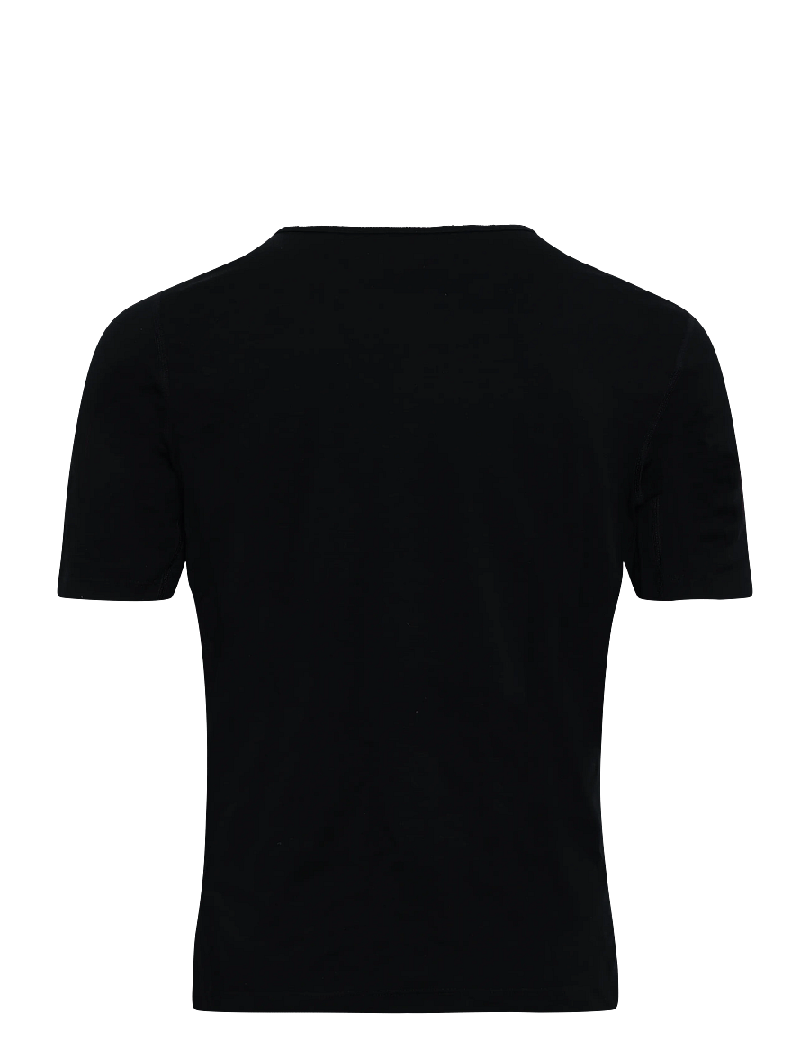 Icebreaker - Men Merino 200 Oasis SS Crewe - funktionsunterwäsche - oberteile - black - 1