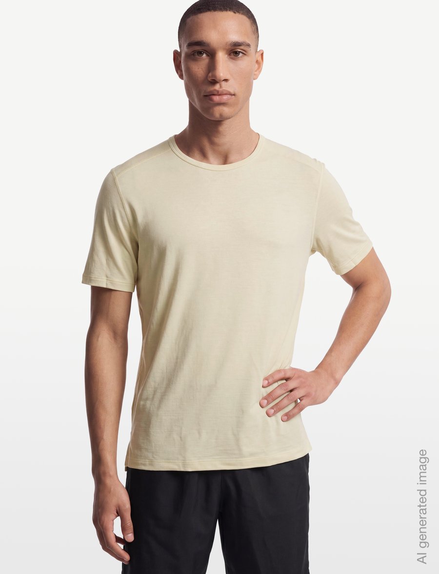Icebreaker - Men Merino 200 Oasis SS Crewe - funktionsunterwäsche - oberteile - undyed - 3