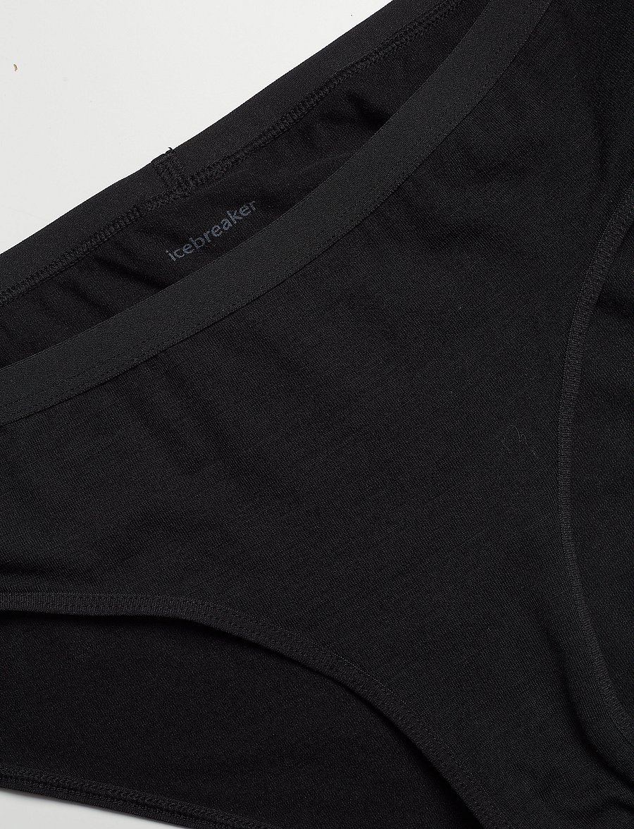 Icebreaker - W Siren Hipkini - slips - black - 4