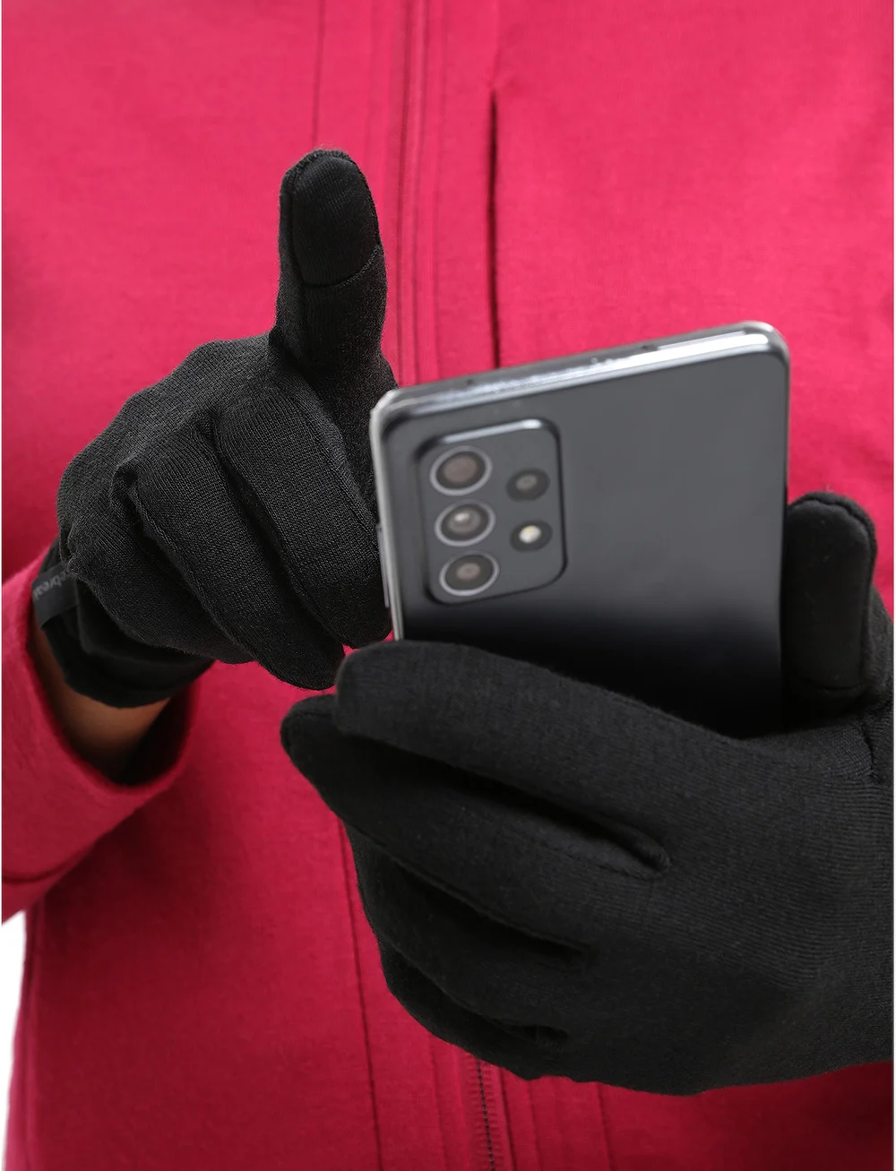 Icebreaker - U 260 Tech Glove Liners - fingerhandschuhe - black - 0