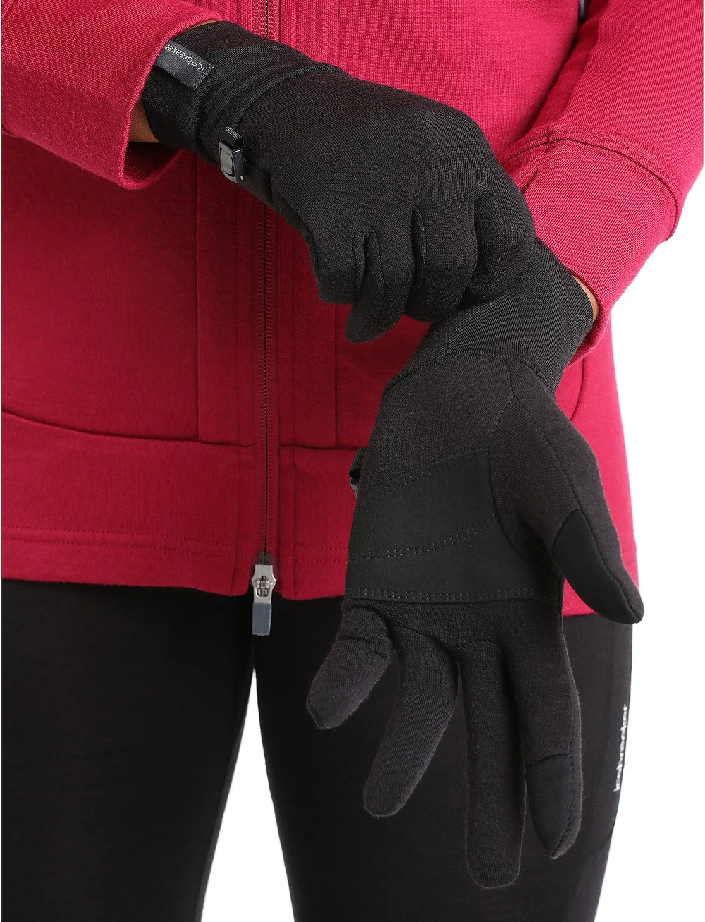 Icebreaker - U Sierra Gloves - fingervantar - black - 2