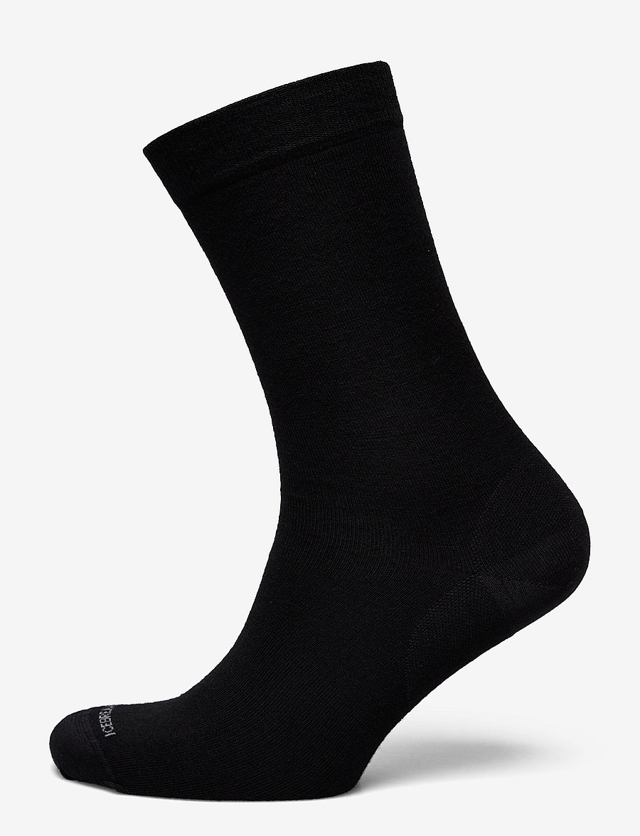 Icebreaker - M Lifestyle Fine Gauge Crew - sportstrømper - black - 0