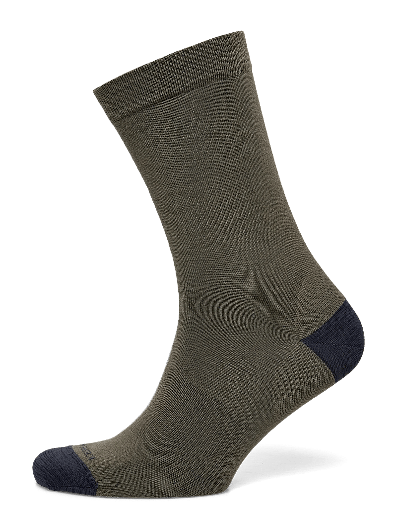 Icebreaker - M Lifestyle Fine Gauge Crew - spordisokid - loden/midnight navy - 0