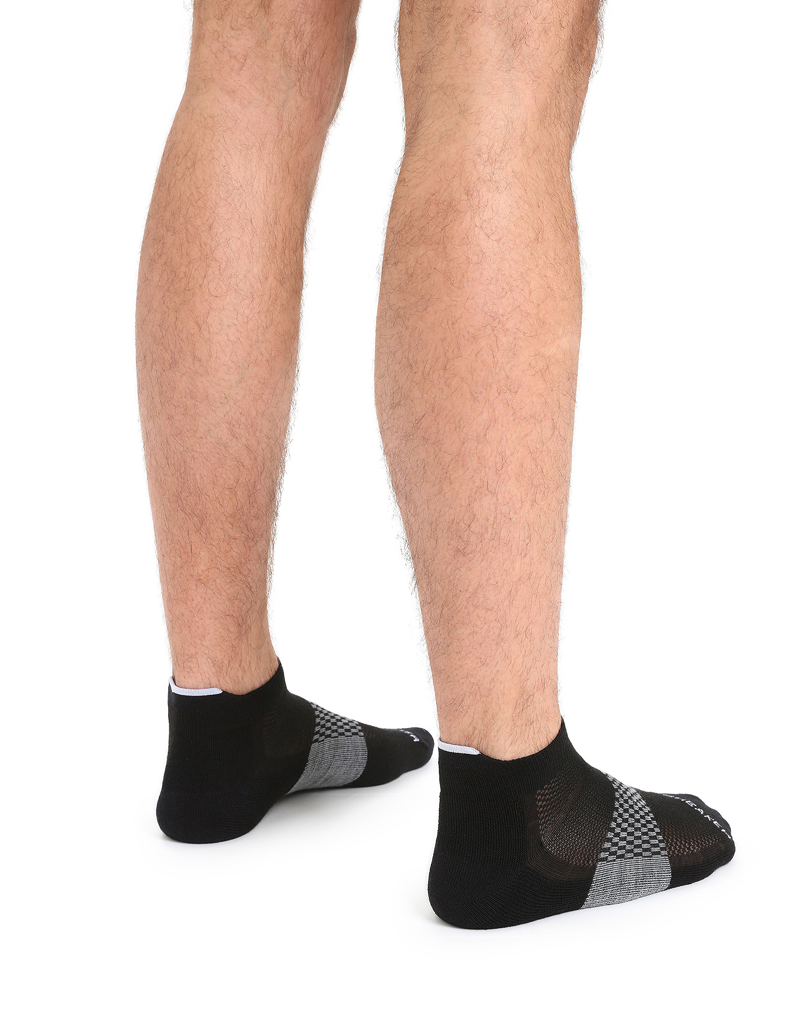 Icebreaker - M Multisport Light Micro - mažiausios kainos - black/snow/metro hthr - 3