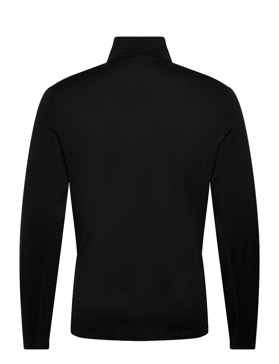 Icebreaker - Men Merino 200 Oasis LS Half Zip - baselayer overdele - black - 1