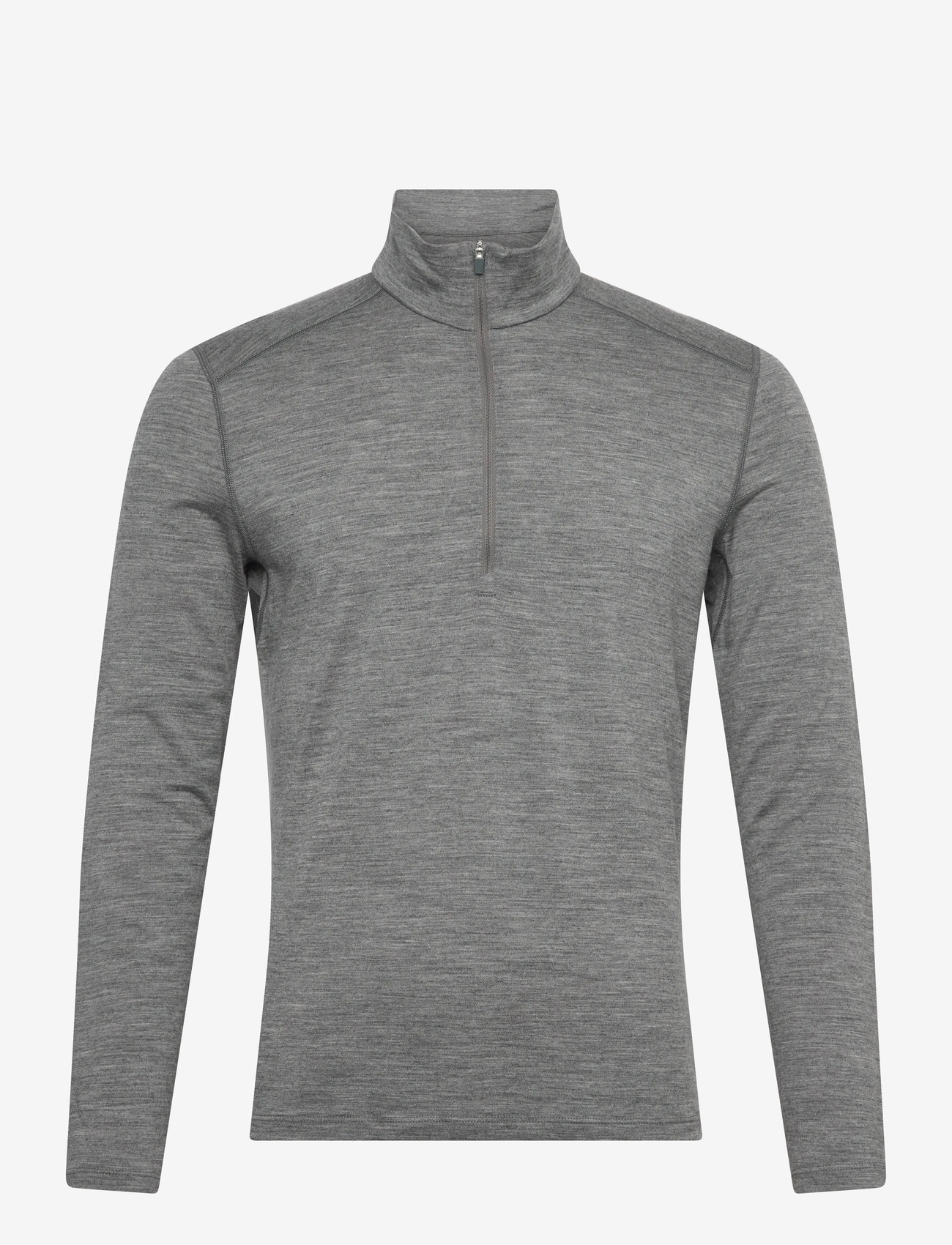Icebreaker - Men Merino 200 Oasis LS Half Zip - termoundertrøjer - gritstone hthr-013 - 0