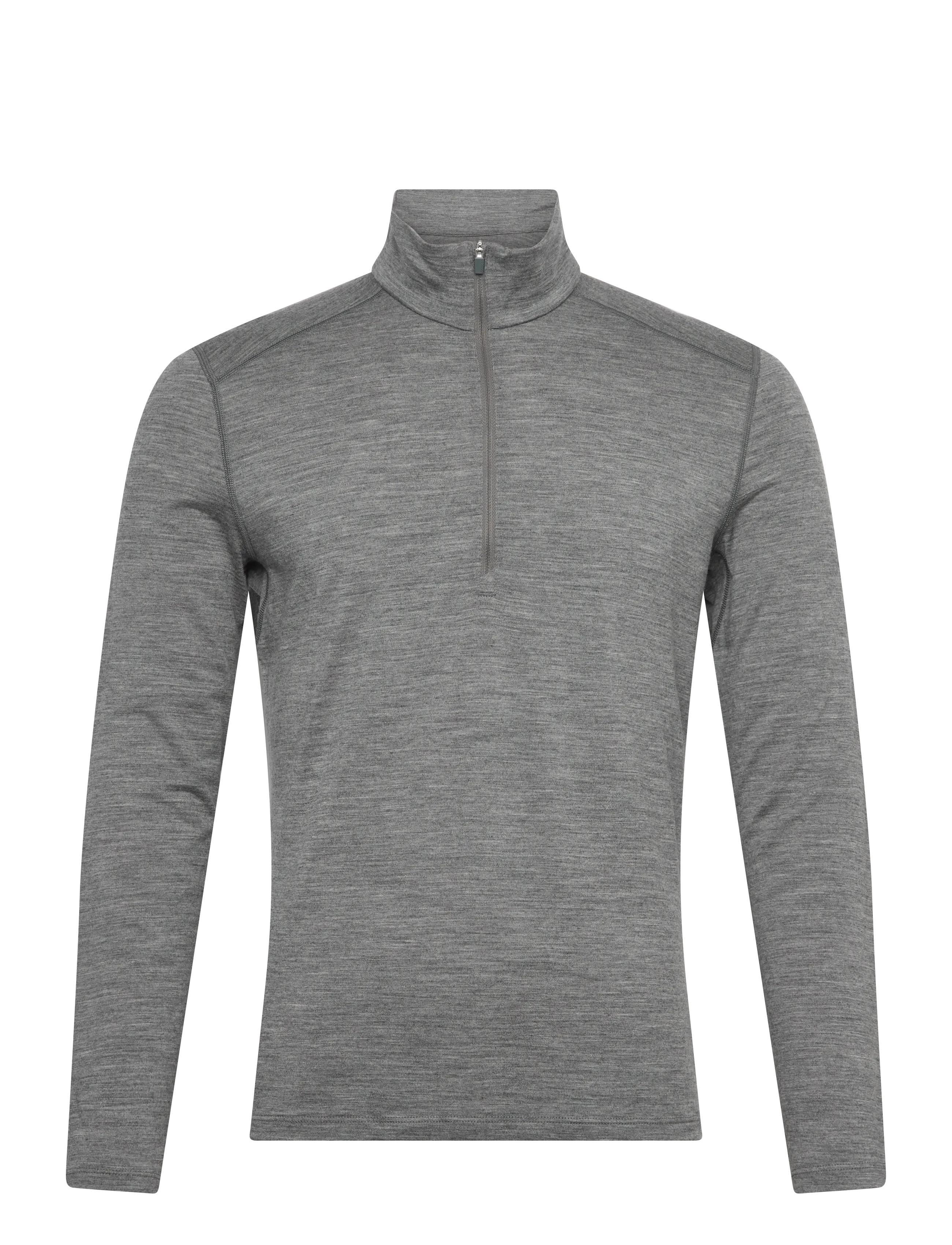 Icebreaker Men Merino 200 Oasis LS Half Zip - Funktionsunterwäsche - GRITSTONE HTHR-013 / grey