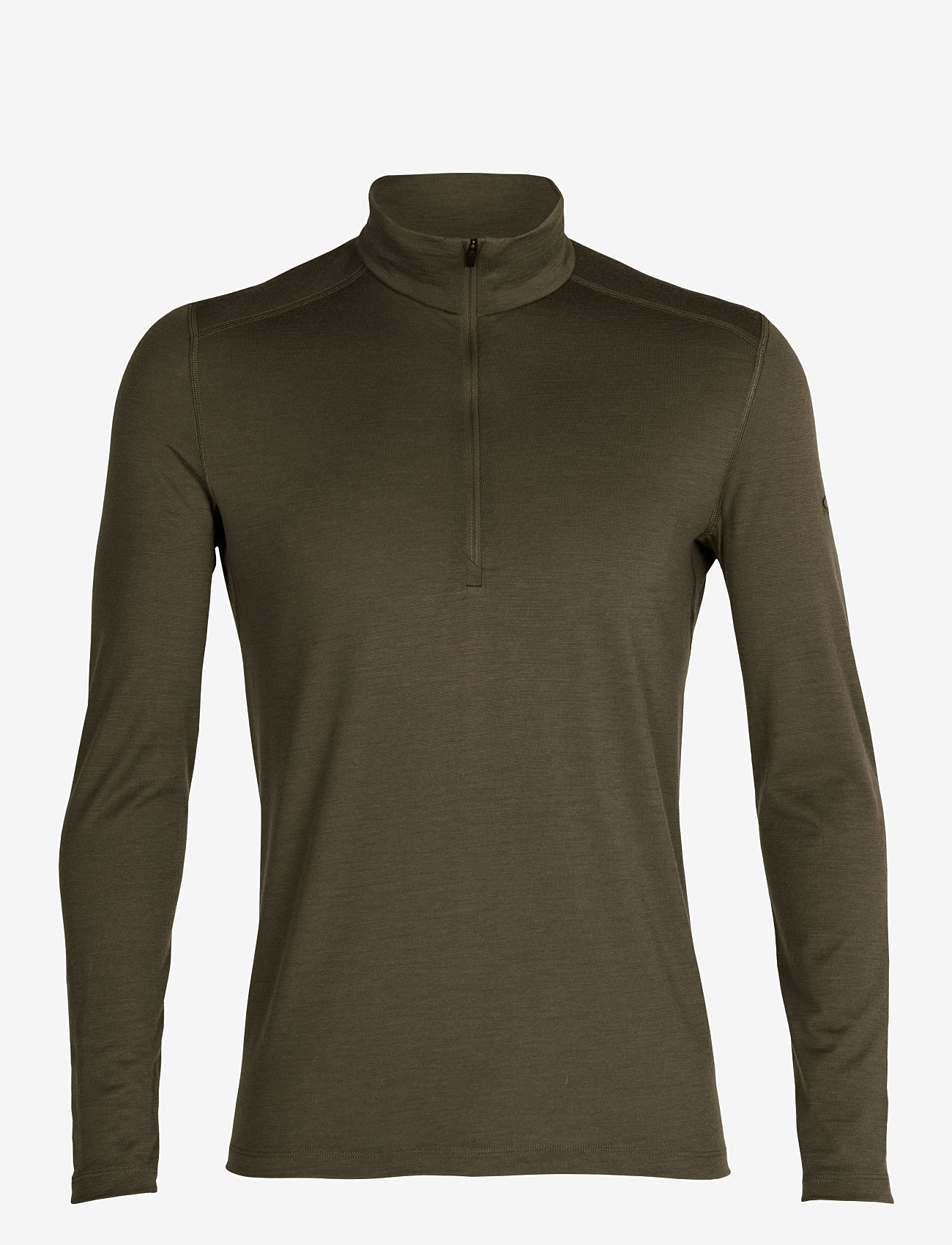 Icebreaker - Men Merino 200 Oasis LS Half Zip - base layer tops - loden - 1